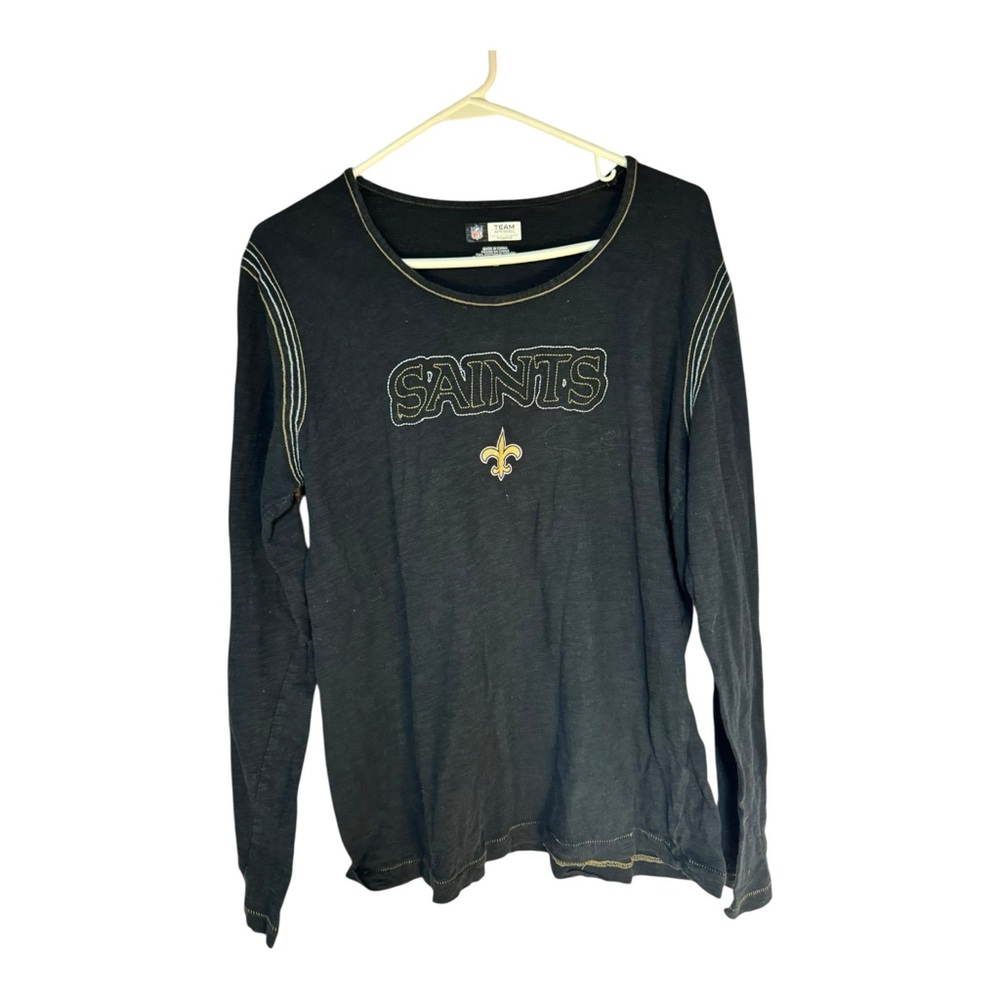 NFL Black and Gold Long Sleeve Tee‎